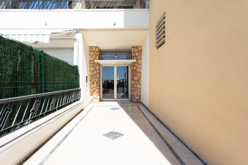 #43 Design Studio Terrace Ac Wifi Sea View 1Min Beach Νίκαια Εξωτερικό φωτογραφία