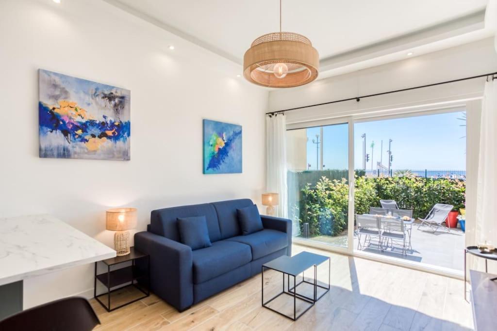 #43 Design Studio Terrace Ac Wifi Sea View 1Min Beach Νίκαια Εξωτερικό φωτογραφία