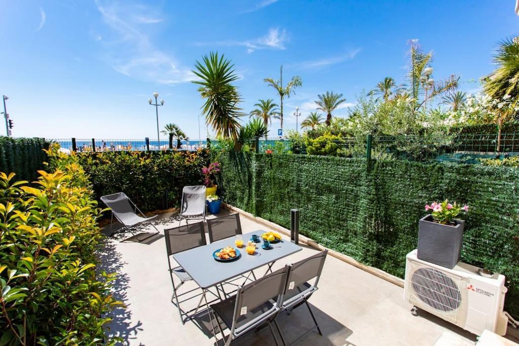 #43 Design Studio Terrace Ac Wifi Sea View 1Min Beach Νίκαια Εξωτερικό φωτογραφία