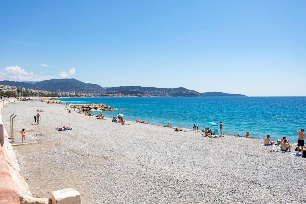 #43 Design Studio Terrace Ac Wifi Sea View 1Min Beach Νίκαια Εξωτερικό φωτογραφία